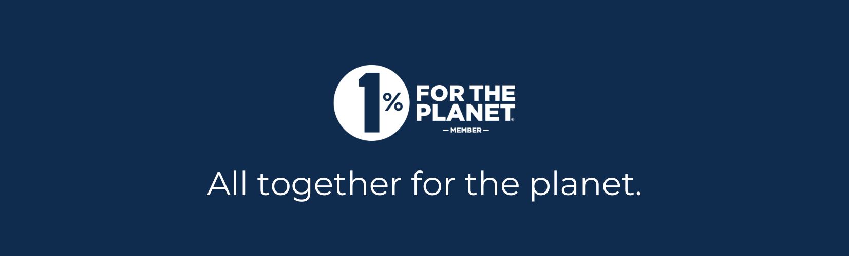 1% for the planet graphic