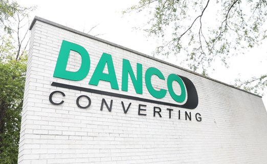 Danco Converting company building facade.