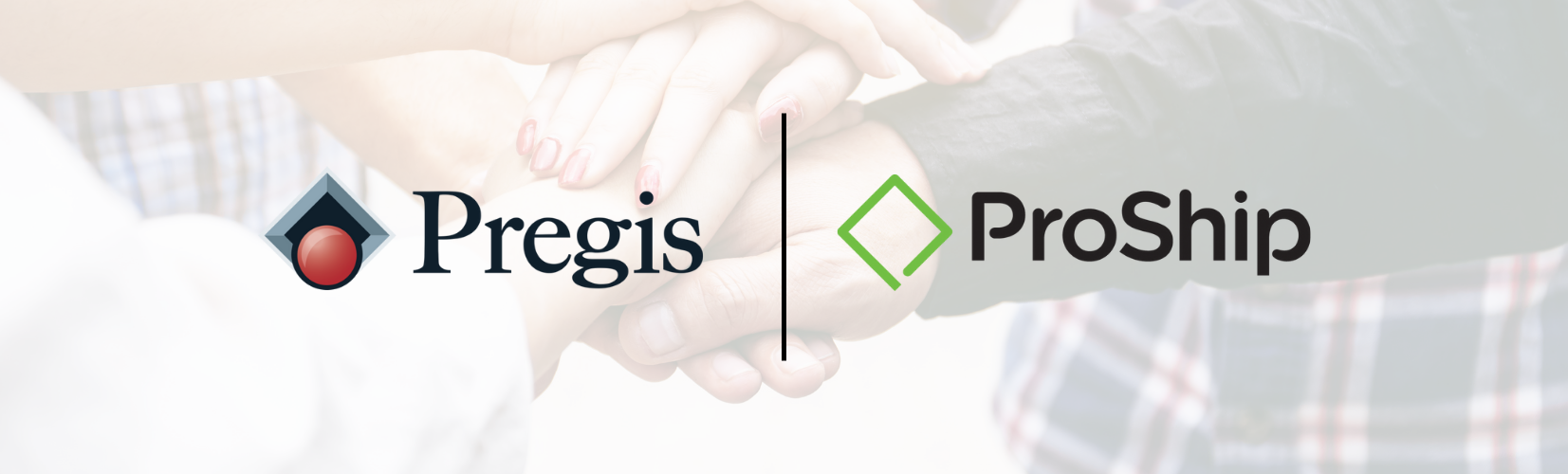 Pregis and ProShip logos together