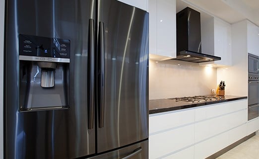 Sleek modern kitchen