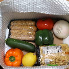 Produce inside box with thermacycle flex