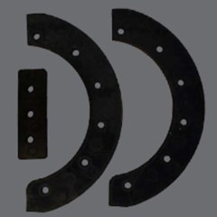 Industrial and automotive flat metal parts.