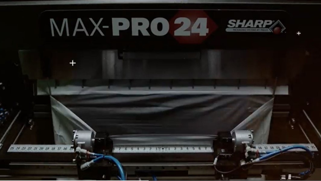 Close up image of Max-Pro 24 Bagging Machine
