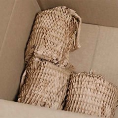 Easypack® GeoTerra™ is used to protect products being packaged inside a cardboard box.