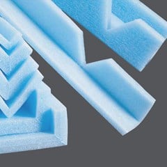 Edge Foam® Protective Foam in different shapes and sizes.